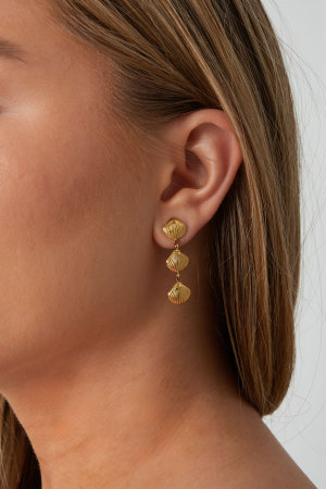 Boucles D'oreilles Coquillage Trio h5 Image2