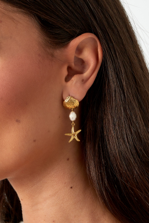 Boucles D'oreilles Vie Marine h5 Image2