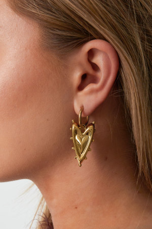 Boucles D'oreilles Coeur Joyeux h5 Image3