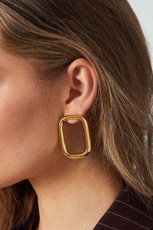Boucles D'oreilles Pendantes Rectangle h5 Image3