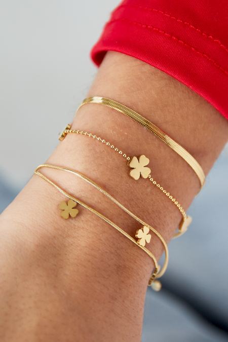 bracelet coeur trèfle 2