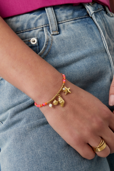 bracelet coquillage natation 2