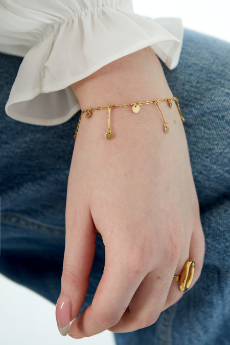 bracelet pièce de monnaie pour toute la journée 2