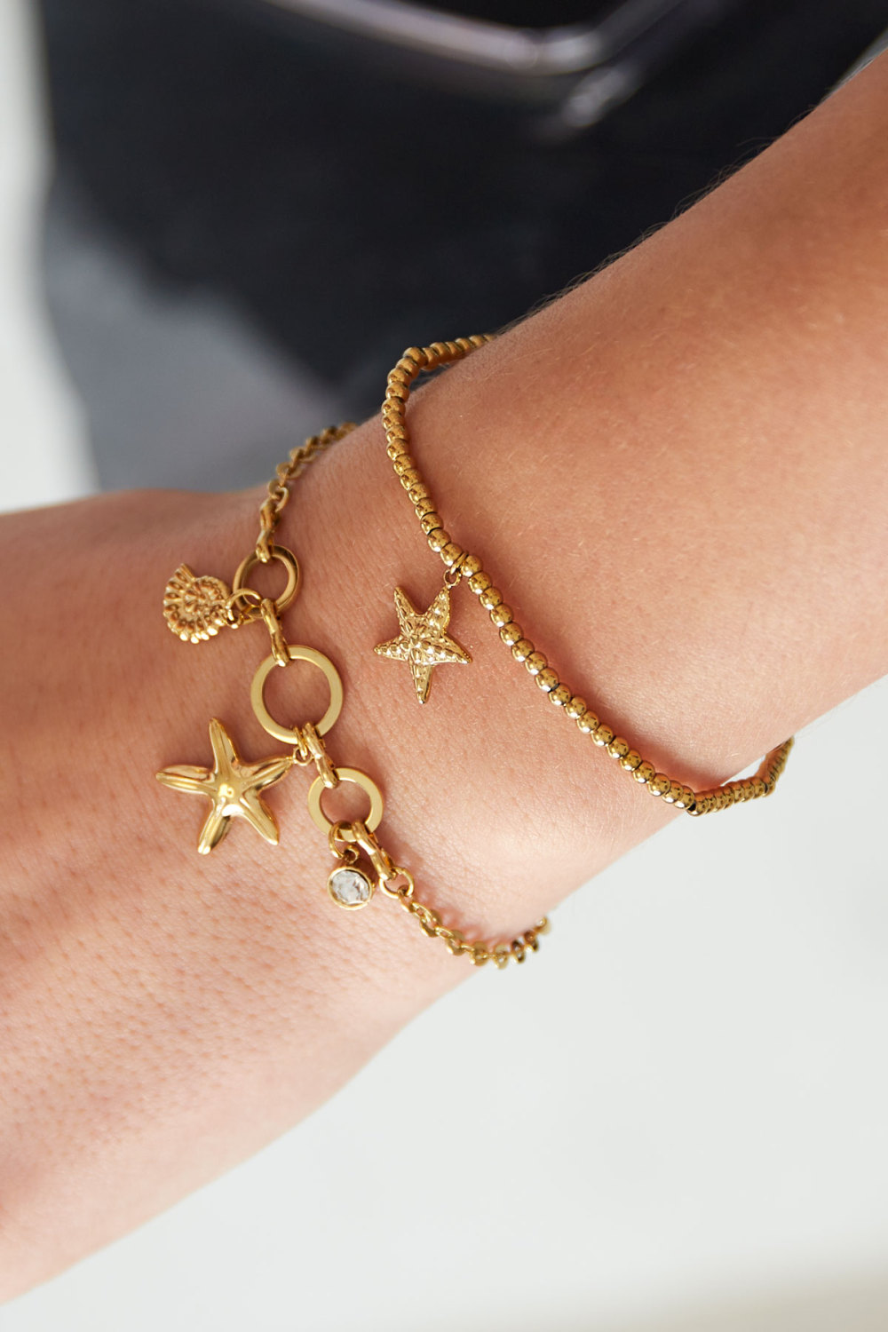 Bracelet Simple Petite Étoile De Mer Image2