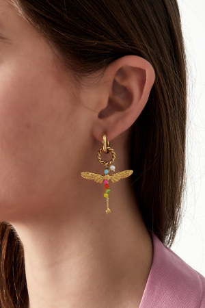 Boucles D'oreilles Libellule h5 Image2