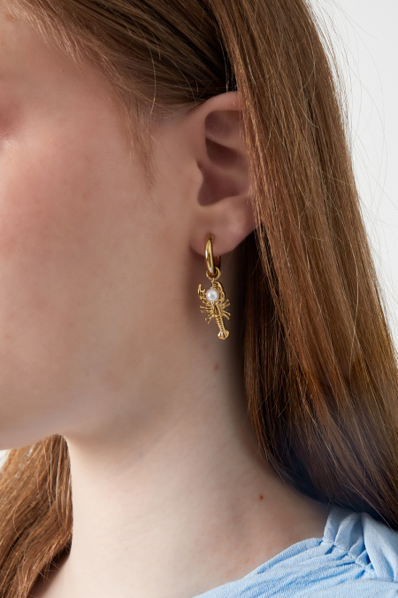 boucles d'oreilles homard 2