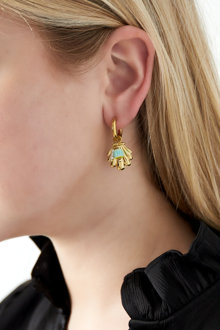 boucles d'oreilles coquillage 2