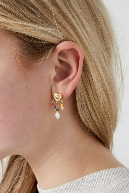 boucles d'oreilles love rain 2