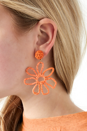 Boucles D'oreilles Fleur h5 Image2