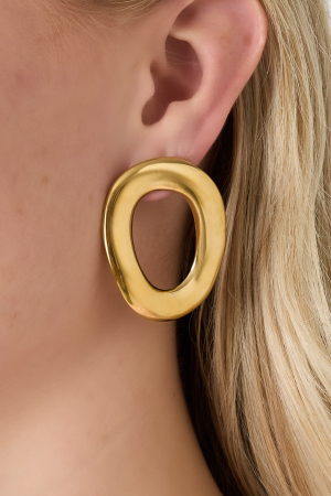 Boucles D'Oreilles Déclaration Âme h5 Image2