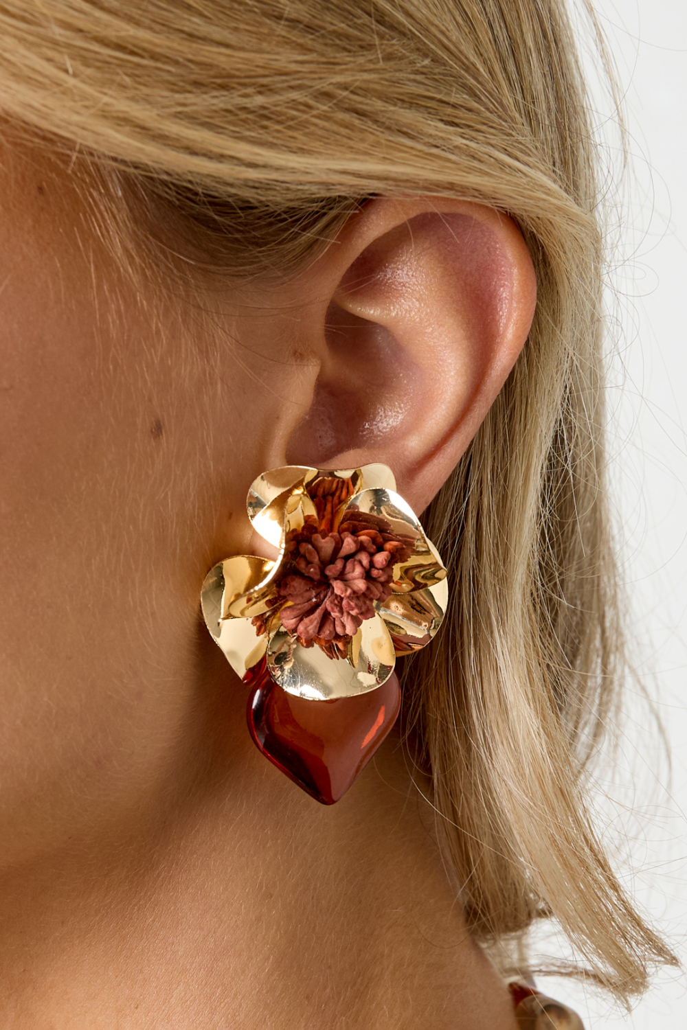 Boucles D'Oreilles Pendantes En Fer, Série Ethnique Quotidienne, Bijoux Pour Femmes Image3