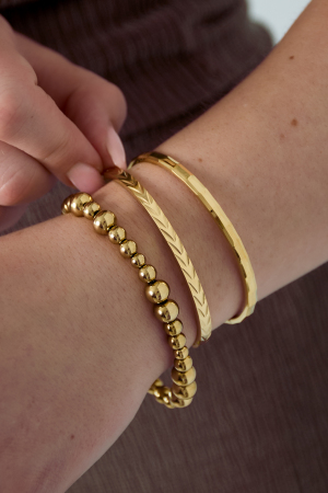 Bracelets Géométriques En Acier Inoxydable Pour Tous Les Jours h5 Image2