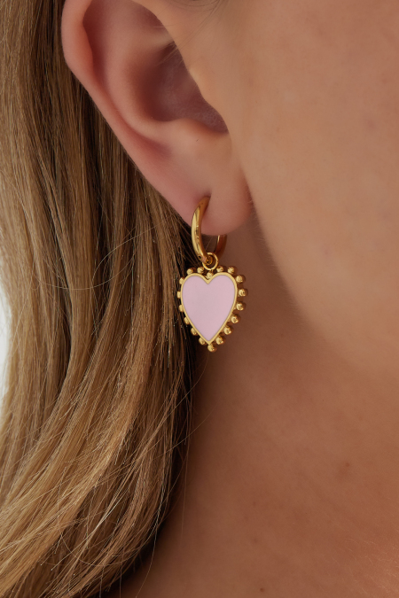 Boucles d'oreilles Funky Heart 2