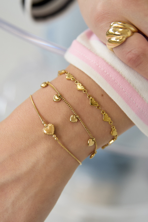 Bracelet Minimaliste Avec Cœur Décoré h5 Image3