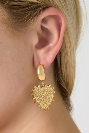 Les Boucles D'Oreilles Tendance Big Love h5 Image2