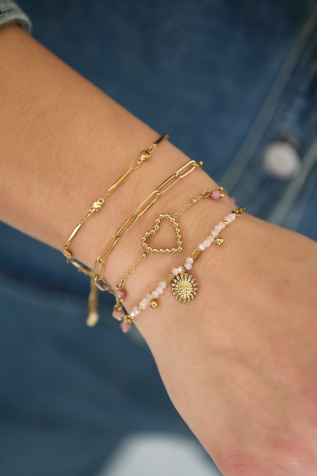 Bracelet à trois perles 2
