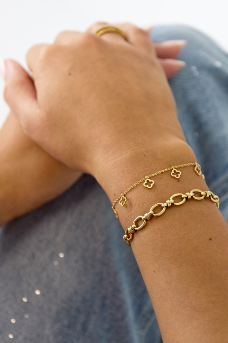 bracelet 6 trèfles 2
