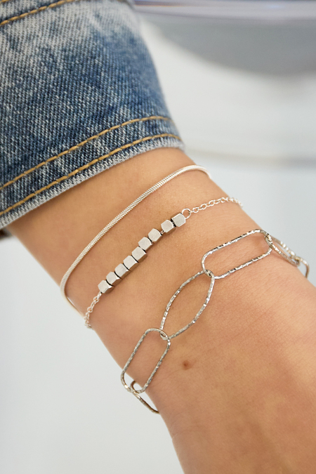 Bracelets à chaîne Chaîne Daily Daily Simple Series Bijoux pour femmes 2