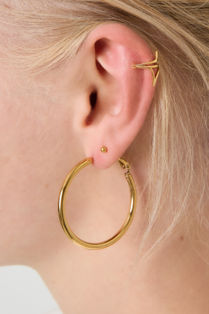 Boucles D'Oreilles Créoles Basiques h5 Image2