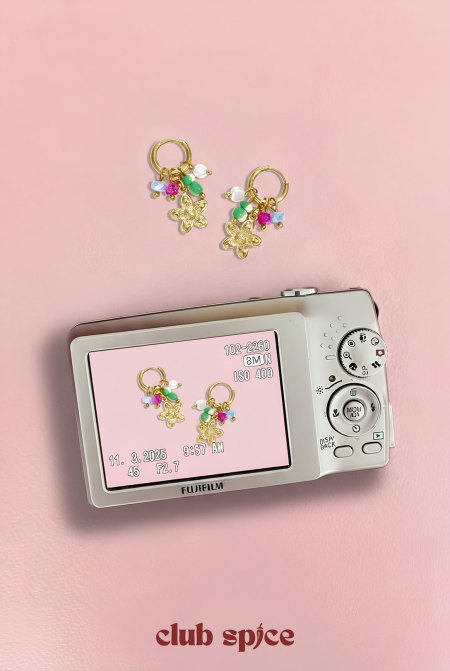 Boucles d'oreilles pendantes en acier inoxydable, style floral, collection romantique décontractée pour le quotidien, bijoux pour femmes 2