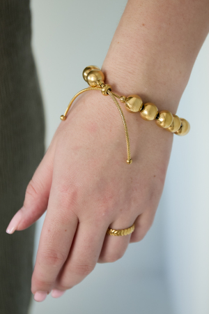 Bracelet À Perles Creuses - 12 Mm h5 Image3