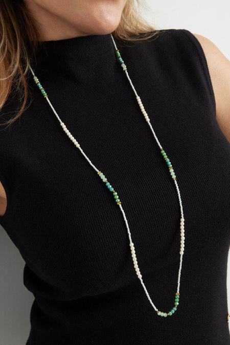 Collier avec perles 2
