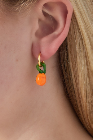 Boucles D'Oreilles Fleur D'Oranger h5 Image2