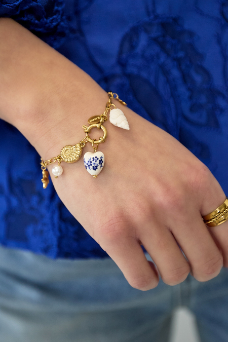 Bracelets à breloques en acier inoxydable en forme d'étoile de mer, collection décontractée et simple pour femmes 2