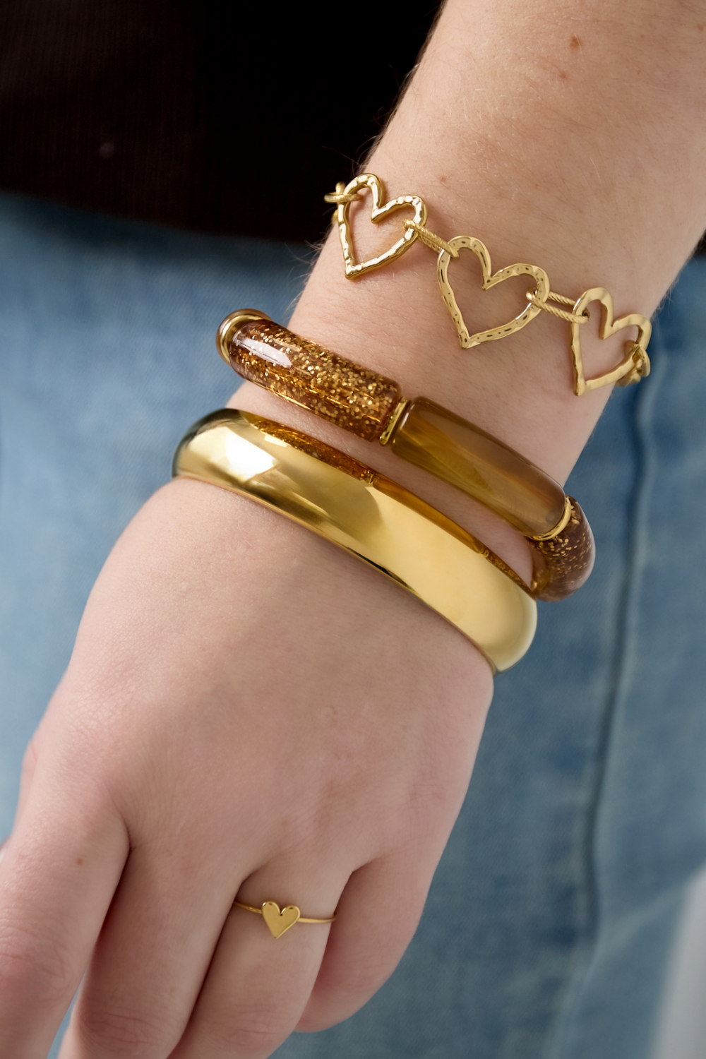 Bracelets En Perles Acryliques, Série Rétro Classique Quotidienne, Bijoux Pour Femmes Image2