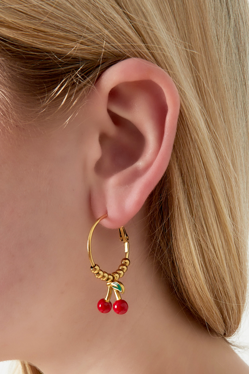 Boucles D'Oreilles Cerises Image2
