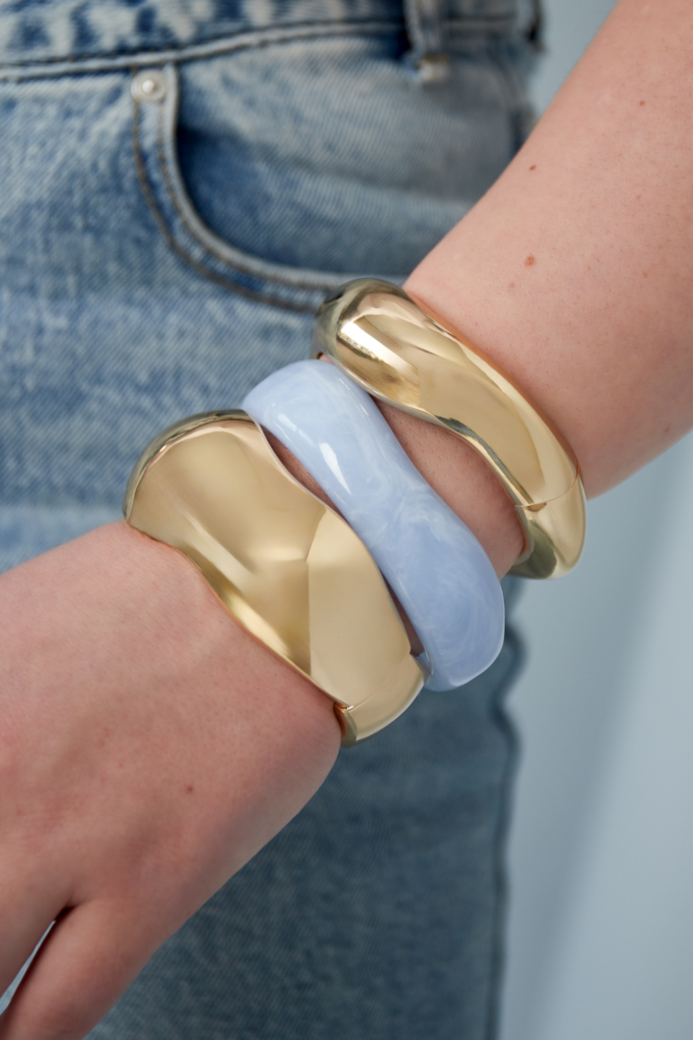 Bracelet Jonc Doré Image2