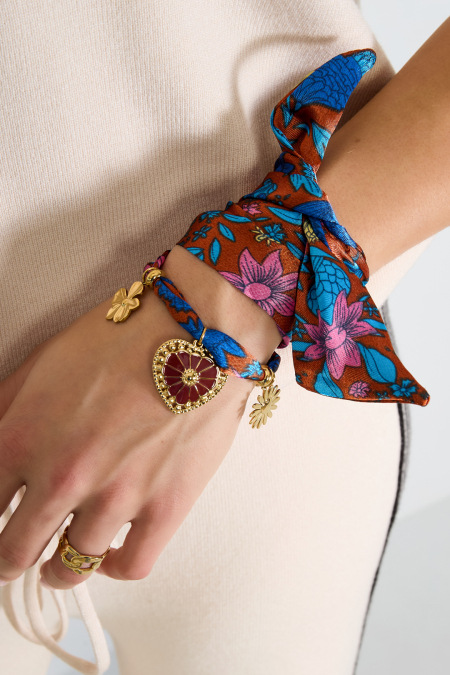 Bracelets à breloques en acier inoxydable, style cœur, décontracté, simple, pour femme 2