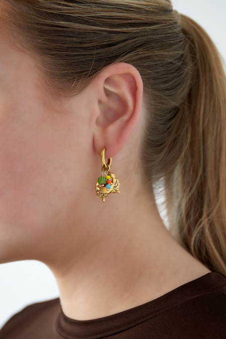 boucles d'oreilles crabe 2