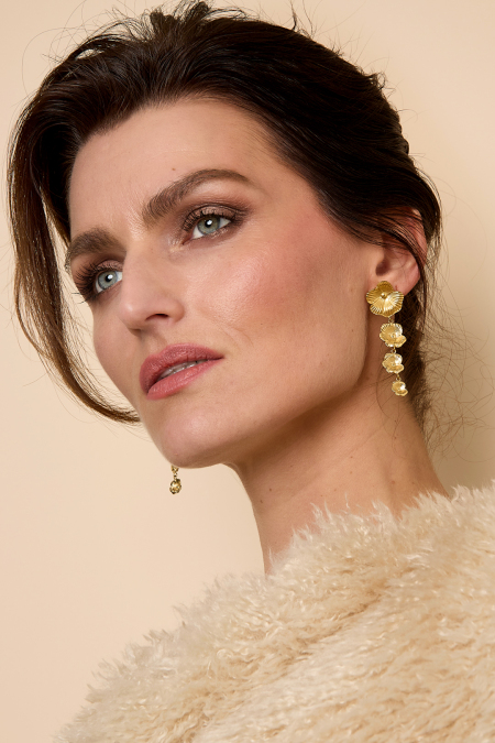 Boucles d'oreilles pendantes Fleur Décontracté Quotidien Rassemblement/Fête Simple Série Bijoux pour femmes 2