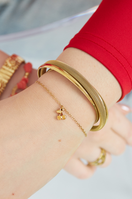 bracelet cerise 2