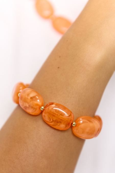 Bracelet à perles squovales 2