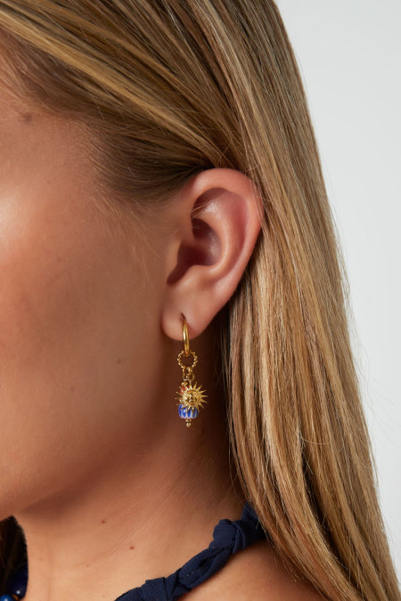 Boucles d'oreilles Sun Happy Charm 2