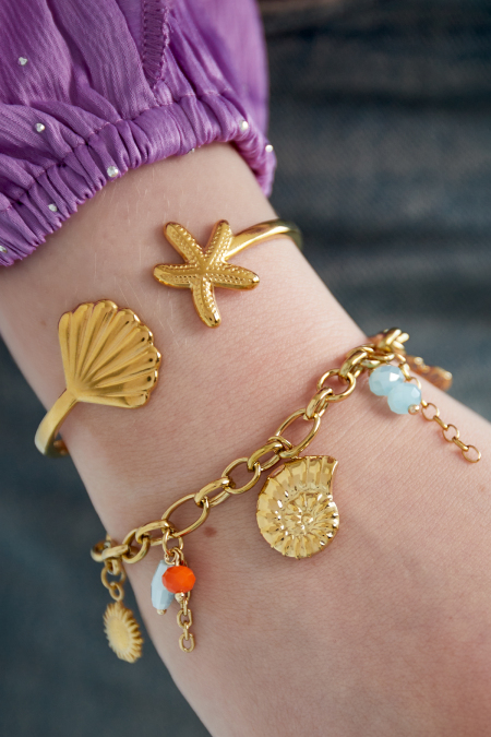 bracelet soleil doré 2