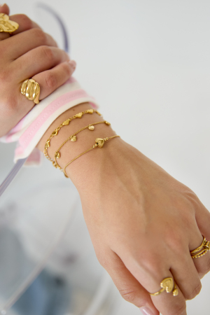 Bracelet Minimaliste Avec Cœur Décoré h5 Image2