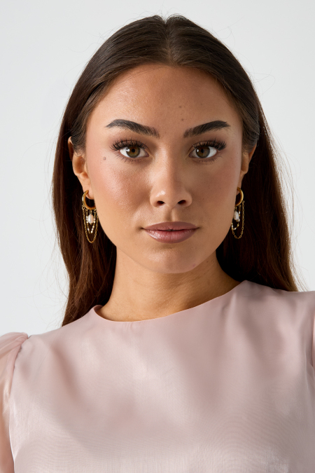 boucles d'oreilles perle party 2
