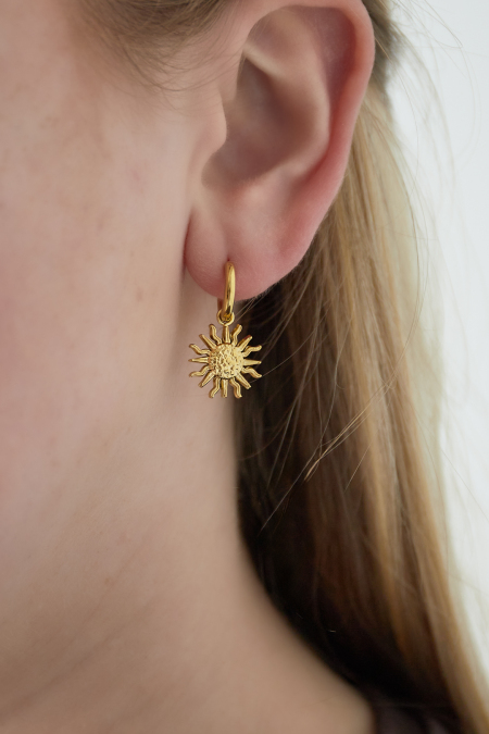 Boucles d'oreilles Le soleil brille 2