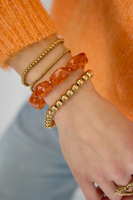 Bracelet composé de grosses perles 2