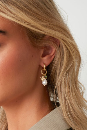 Boucles D'Oreilles Pendantes En Forme De Cœur, Série Simple Et Décontractée Pour Le Quotidien, Bijoux Pour Femmes h5 Image2