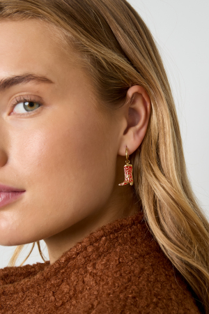 Boucles D'Oreilles Pendantes Bottes Casual Daily Simple Series Bijoux Pour Femmes h5 Image2