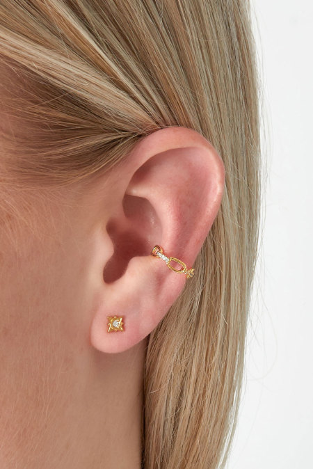 Boucles D'Oreilles Géométriques En Cuivre, Style Décontracté Et Quotidien 2