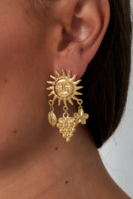 Boucles d'oreilles fruitées d'été 2