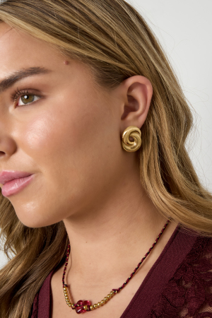 Boucles D'oreilles Infinity Twist h5 Image2