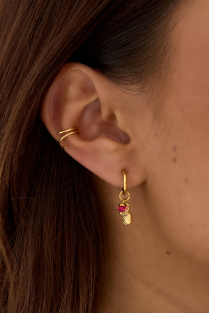 Boucles D'oreilles Ananas Aura h5 Image4