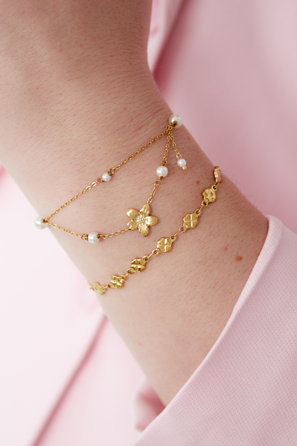 Bracelet Fleur Double Trouble Image2