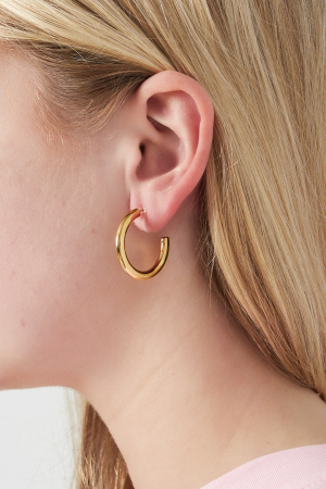 Boucles D'Oreilles Créoles Chics h5 Image2